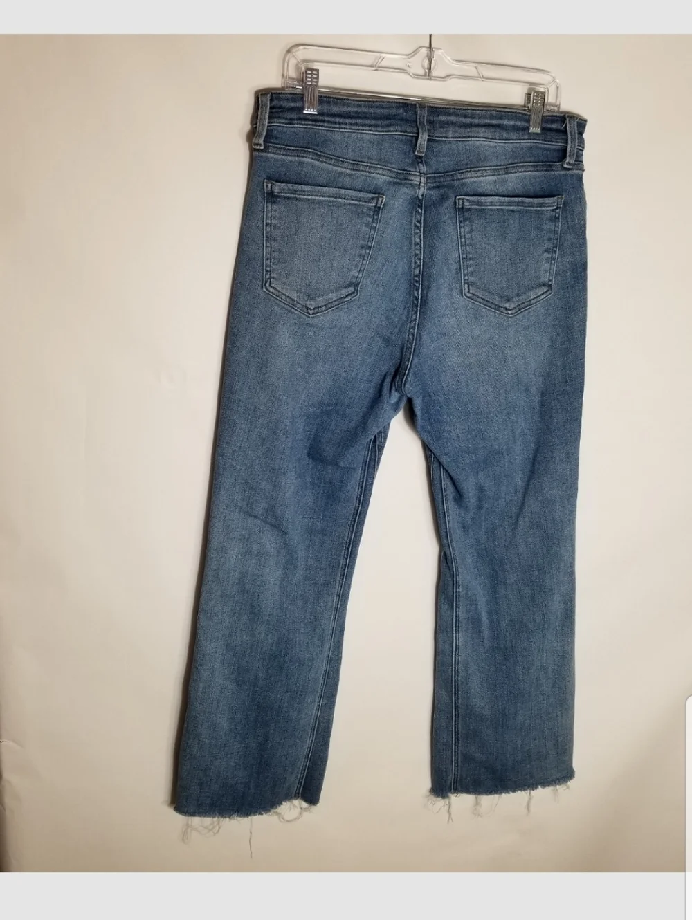 KUT FROM THE KLOTH Kelsey Fab Ab Ankle Flare Jeans Women's 12 Blue High Rise - Picture 2 of 10